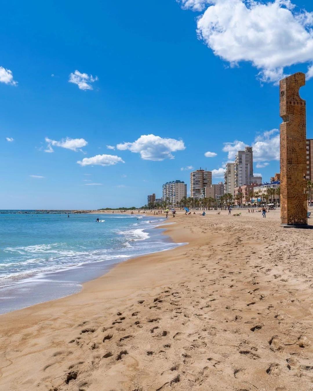 Apartamento Moderno Con Piscina Garaje Wifi Ac El Campello Exteriör bild